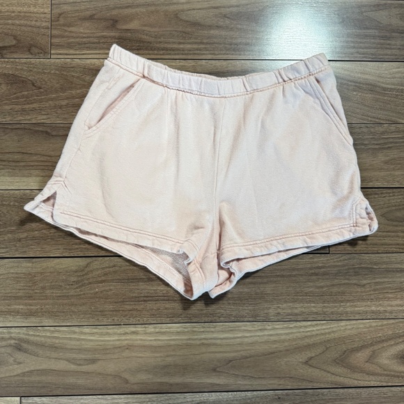 Aerie Fleece of Mind Shorts | Size L | Light Pink - Picture 2 of 6